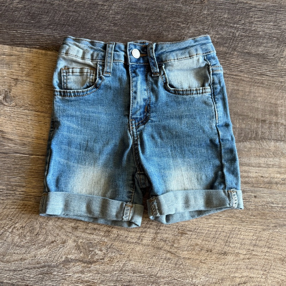Stylish Blue Denim Shorts for Kids